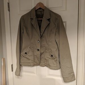 Gently worn khaki Maurices jacket/blazer